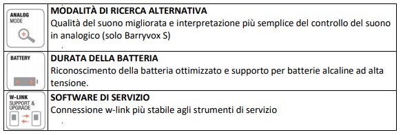 vantaggi firmware barryheart 3.4