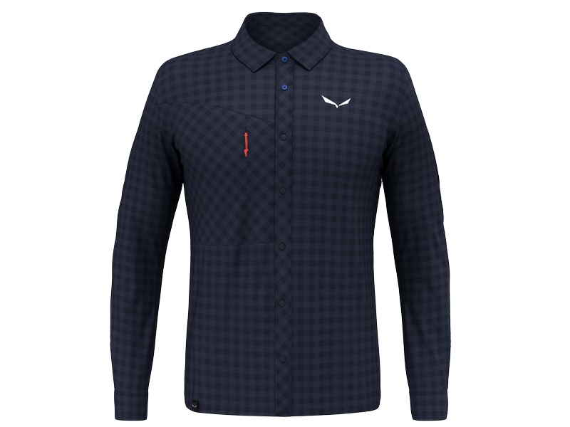 PUEZ DRY SS LS SHIRT - Blu