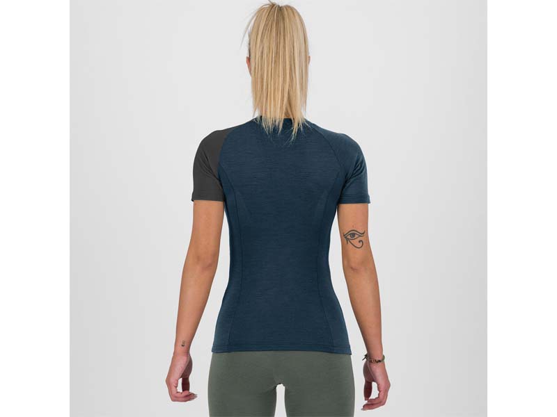 Dinamico Merino 130 T-Shirt W - Blu