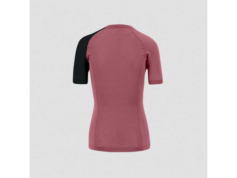 Dinamico Merino 130 T-Shirt W - Rosa