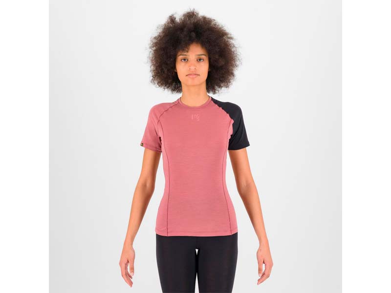 Dinamico Merino 130 T-Shirt W - Rosa