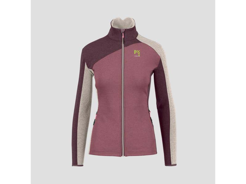 Federa Full Zip Fleece W - Rosa