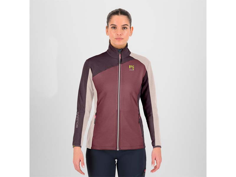 Federa Full Zip Fleece W - Rosa