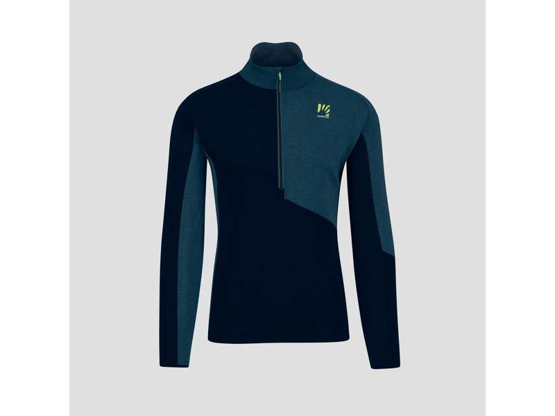 Federa Half Zip  Fleece - Blu