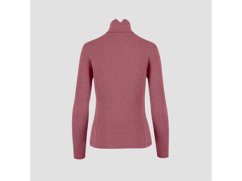 Pizzocco Full Zip Fleece W - Rosa